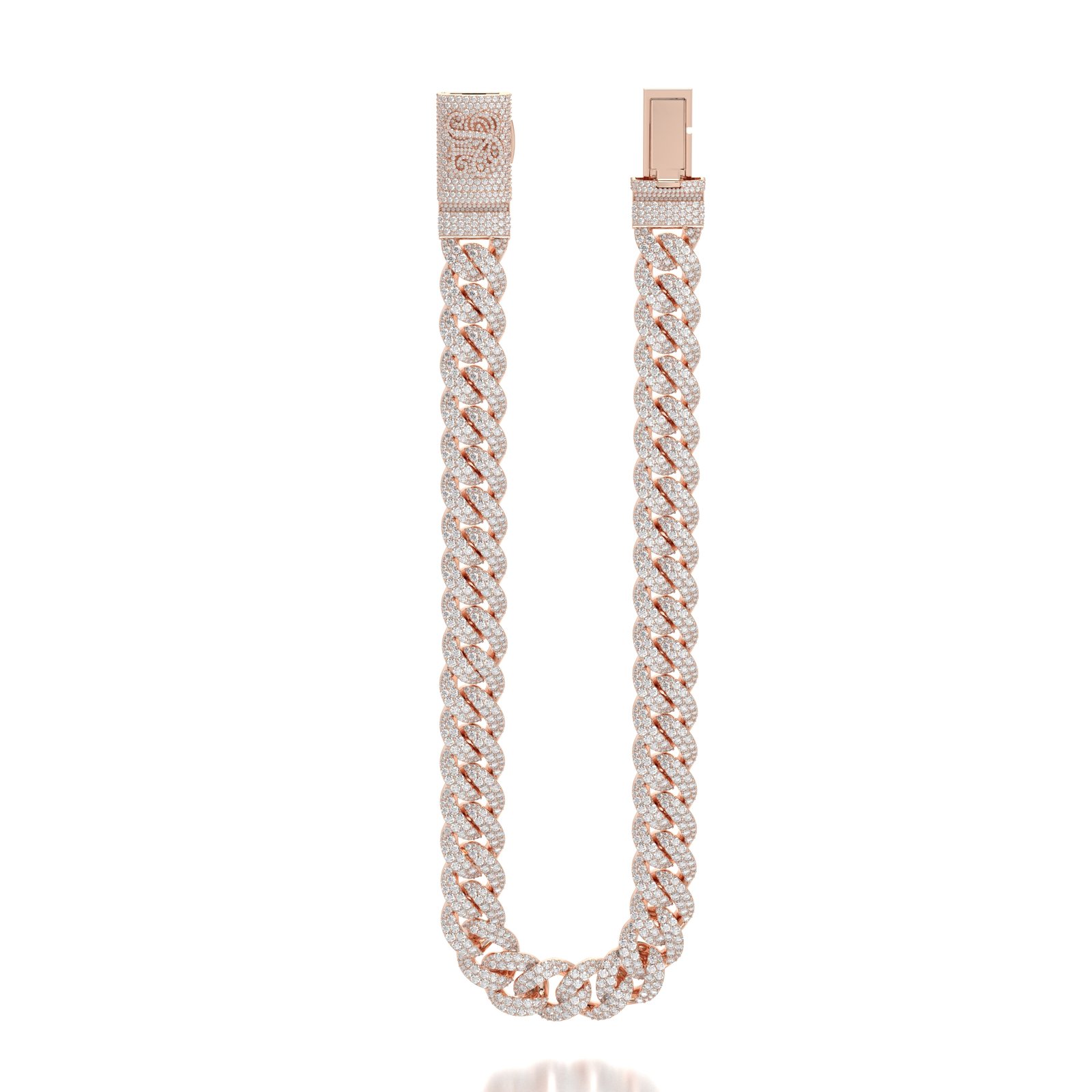 Iced-Out Cuban Chain