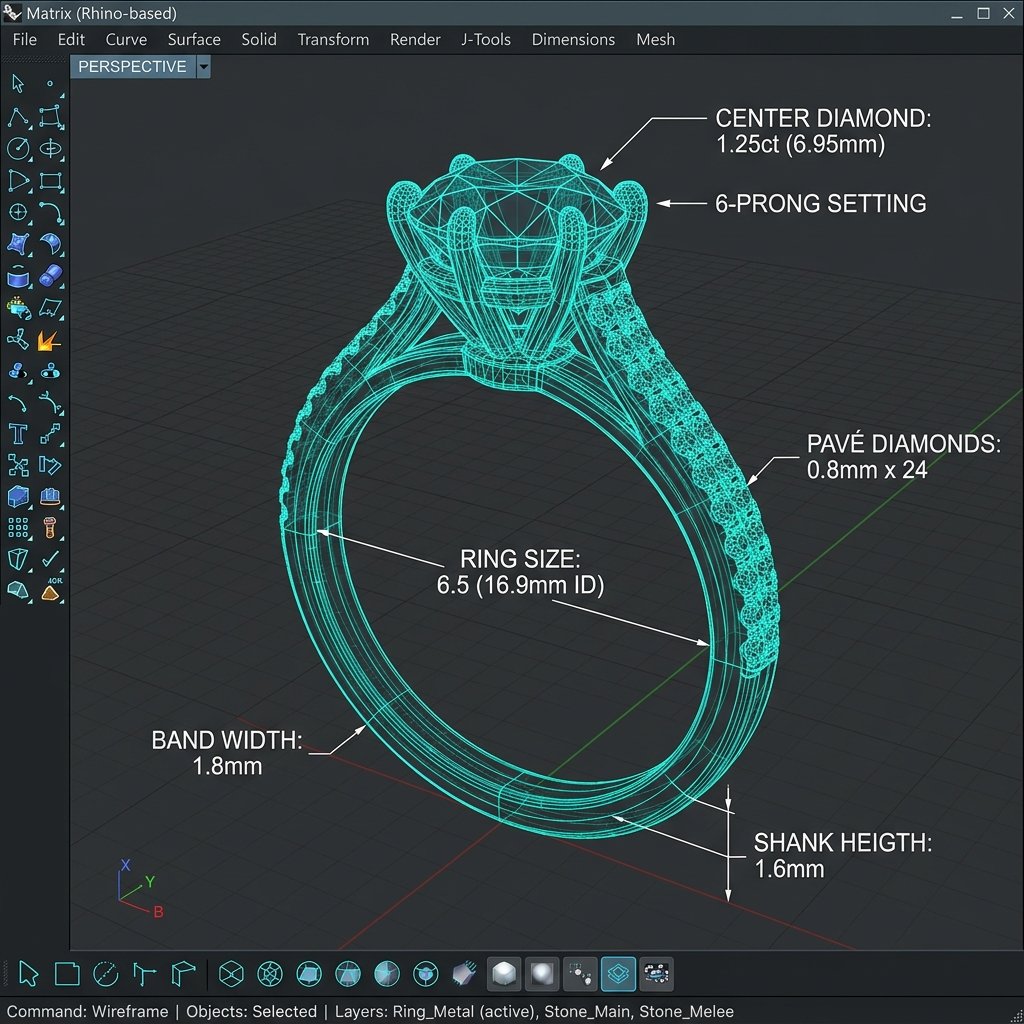 Jewelry CAD Design