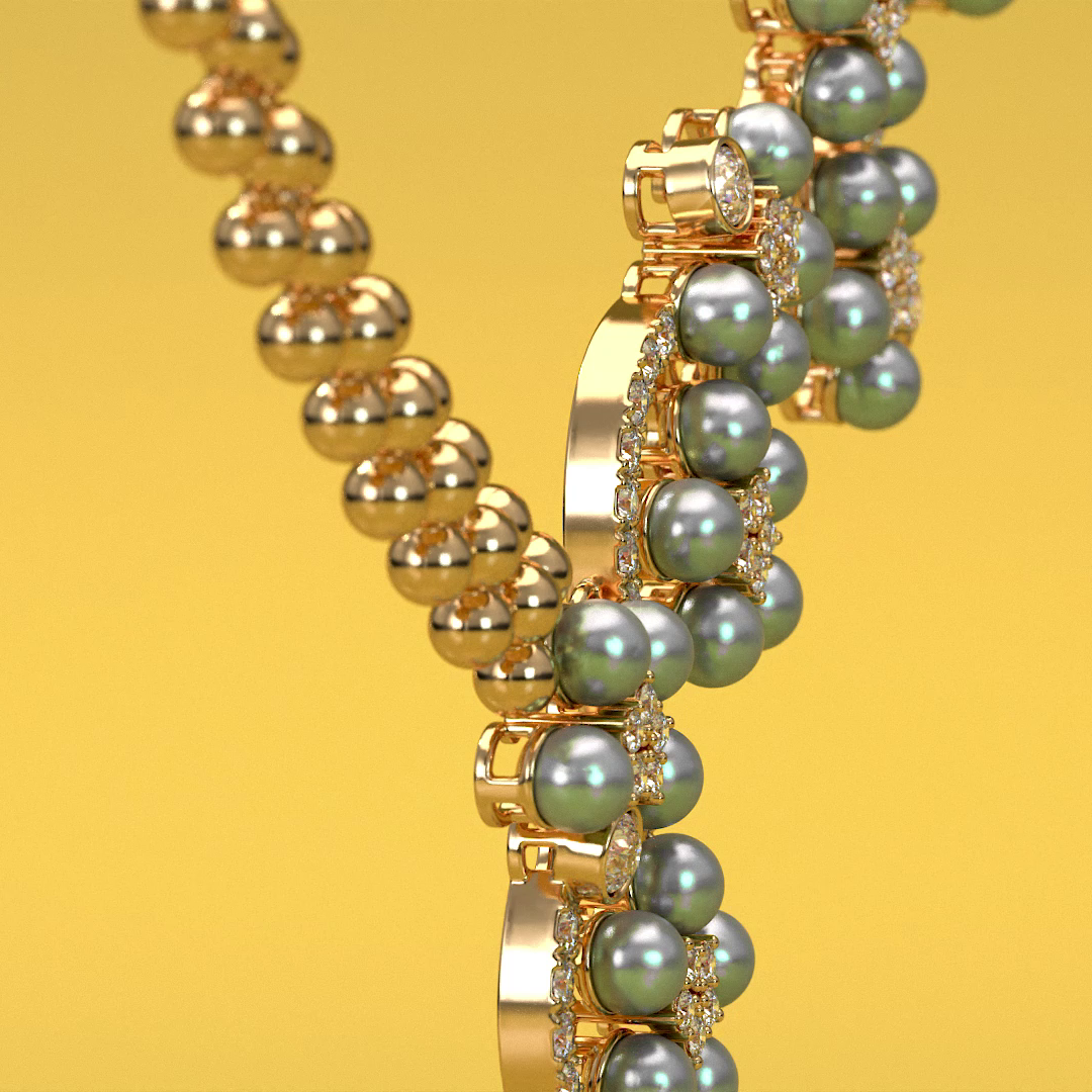 Pearl & Gold Necklace